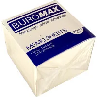Buromax note paper white 90x90x50 mm, not glued (BM.2276)