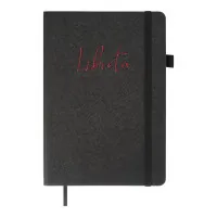 Notebook Buromax Libreta A5 96 sheets, black without lining (BM.295017-01)