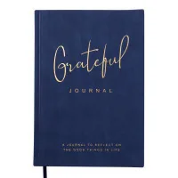 Notebook Buromax Grateful A5 96 sheets, unlined blue (BM.295019-02)