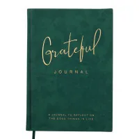 Книга записна Buromax Grateful А5 96 аркушів, без лініювання зелений (BM.295019-04)