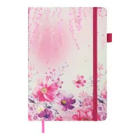 Notebook Buromax Cherie 96 sheets A5 pink (BM.295105-10)