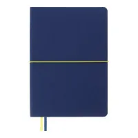 Notebook Buromax Unique 96 sheets A5 in blue cell (BM.295107-02)