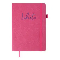 Notebook Buromax Libreta 96 sheets A5 in a crimson cell (BM.295117-29)