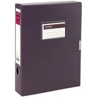 Archival box Axent 60 mm, plum (1760-11-A)