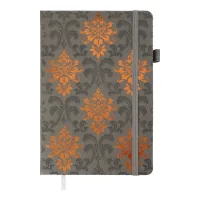Notebook Buromax ROYAL A5 96 sheets cell, gray (BM.295125-09)
