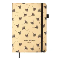 Notebook Buromax RELAX A5 96 sheets line, rose gold (BM.295201-23)