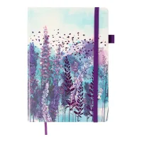 Notebook Buromax CHERIE A5 96 sheets line, purple (BM.295205-07)
