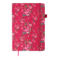 Notebook Buromax CHERIE A5 96 sheets dot, crimson (BM.295305-29)