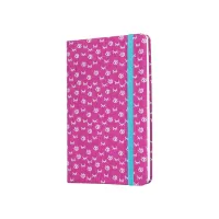 Notebook Optima A5 Eyes, hard cover textile, rubber, cell (O27191-02)