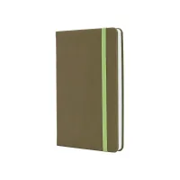 Notebook Optima A5 MAGIC, hard cover, eraser, white block cell, pistachio (O27102-67)