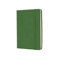 Notebook Optima A6 MAGIC, hard cover, eraser, white block line, green (O20388-04)