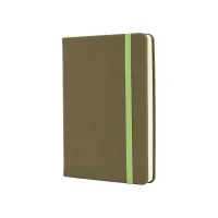 Notebook Optima A6 MAGIC, hard cover, eraser, white block line, pistachio (O20388-67)