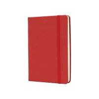 Notebook Optima A6 MAGIC, hard cover, eraser, white block line, red (O20388-03)
