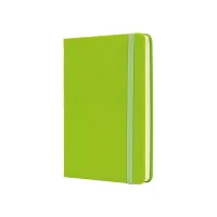 Notebook Optima A6 SQUARE, hard cover, eraser, cream block line, pistachio (O20386-67)