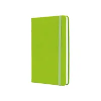 Notebook Optima A5 SQUARE, hard cover, eraser, white cell block, pistachio (O27100-67)