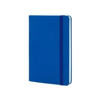 Notebook Optima A5 VIVELLA, soft cover, eraser, white block line, blue (O27104-02)