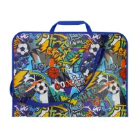 Folder - briefcase Maxi A3 plastic with Velcro "WOW" (MX30003-02)