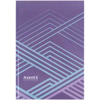 Notebook Axent Lines A4, 96 sheets, cell, lilac (8422-583-A)