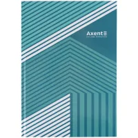 Notebook Axent Lines A4, 96 sheets, cell, green (8422-582-A)