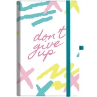 Notebook Optima Dont give up A5 128 sheets line (O20812-23)