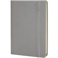 Notebook Optima Vivella A6 128 sheets gray line (O20390-10)