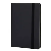 Notebook Optima Vivella A6 128 sheets black line (O20390-01)