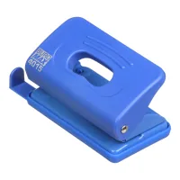 Buromax plastic hole punch, up to 10 sheets, 120 x 58 x 59 mm, blue (BM.4015-02)