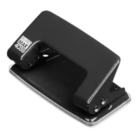 Buromax metal JOBMAX hole punch, up to 10 sheets, 100 x 55 x 50 mm, black (BM.4039-01)