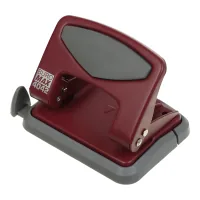 Buromax metal hole punch MORANDI STYLE, up to 25 sheets, 115 x 96 x 89 mm, burgundy (BM.4042-13)