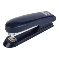 Stapler Buromax plastic, 15 sheets, (staples #10), 111 x 28 x 43 mm, blue (BM.4100-02)