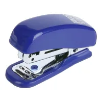 Stapler Buromax plastic MINI, 10 sheets, (staples #10), 61 x 36 x 23 mm, blue (BM.4125-02)