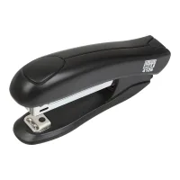 Buromax plastic stapler, 12 sheets, (staples #10), 88 x 44 x 22 mm, black (BM.4126-01)