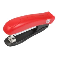 Buromax plastic stapler, 12 sheets, (staples #10), 88 x 44 x 22 mm, red (BM.4126-05)