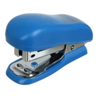 Stapler Buromax plastic MINI, 10 sheets, (staples #24; 26), 60 x 25 x 35 mm, blue (BM.4216-02)