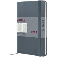 Weekly Axent dated 2026 Partner Strong, 145x210, gray (8819-26-62-A)