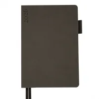 Тижневик Leo planner А5 датований 2026 "Binario", м'який, графіт, 368 сторінок (252640)