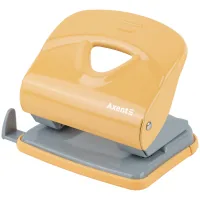 Axent Exakt-2 metal hole punch, 30 sheets, Earth colors yellow (3930-26-A)