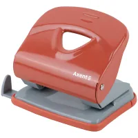 Hole punch Axent Exakt-2 metal, 30 sheets, Earth colors coral (3930-28-A)