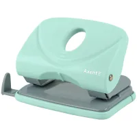 Punch Axent Welle-2 with plastic top, 20 sheets, Pastelini, mint (3820-18-A)