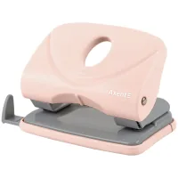 Punch Axent Welle-2 with plastic top, 20 sheets, Pastelini, pink (3820-10-A)
