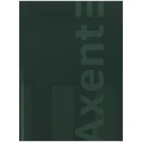 Notebook Axent A4 One color, 96 sheets cell, green (8426-1-A)