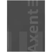 Книга записна Axent A4 One color, 96 аркушів клітинка, сірий (8426-4-A)