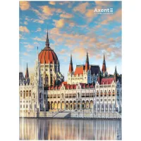 Notebook Axent A4 City, Budapest, 96 sheets cell (8425-8-A)