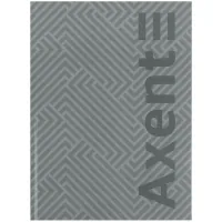 Книга записна Axent A4 Pattern, 96 аркушів клітинка, сірий (8425-2-A)