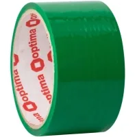 Скотч Optima 45 мм x 50 м, зелений (O45375)