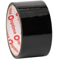 Скотч Optima 48 мм х 30 м, чорний (O45304-01)
