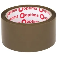 Скотч Optima 48 мм х 50 м х 43 мкм Extra, коричневий (O45327)