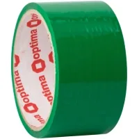 Скотч Optima 48 мм х 30 м , зелений (O45304-04)
