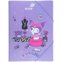 Kite A4 Kuromi elastic folder (HK25-247-1)