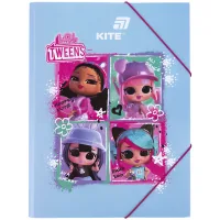 Folder with rubber bands Kite A4 LOL (LO25-247)
